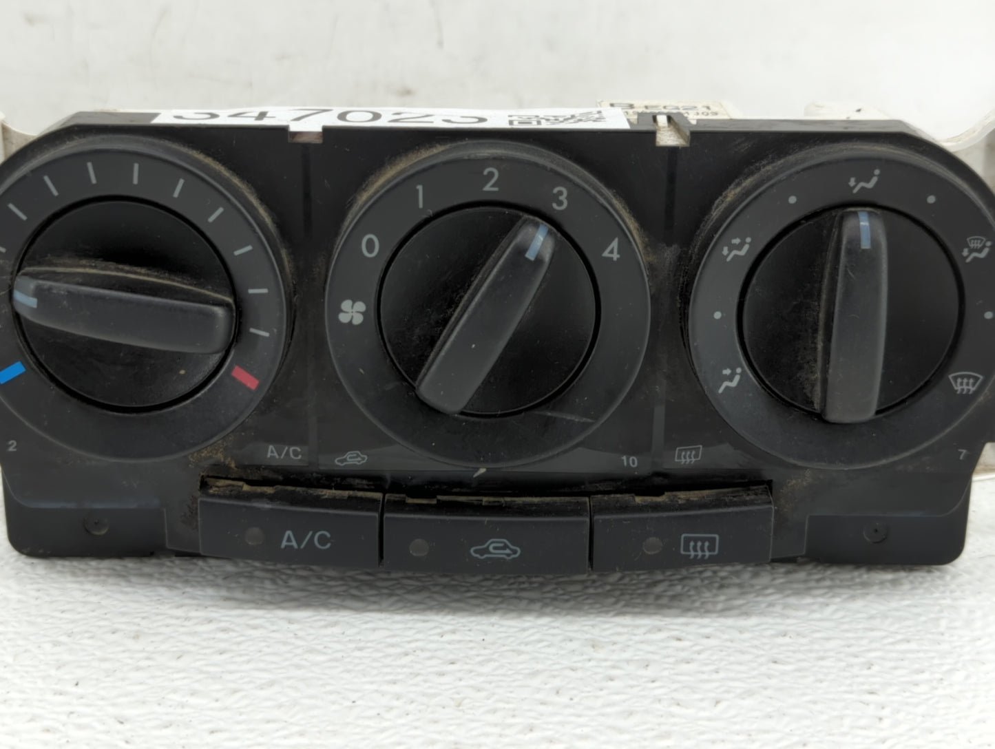 2007-2009 Mazda Cx-7 Climate Control Module Temperature AC/Heater Replacement P/N:K1900EG21 BEG21 Fits Fits 2007 2008 2009 O