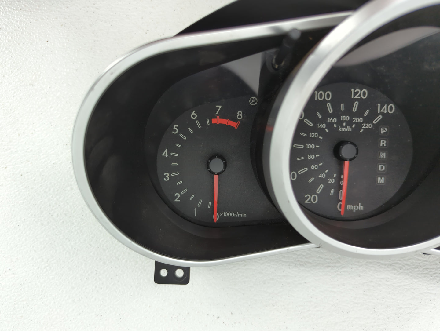 2007-2009 Mazda Cx-7 Instrument Cluster Speedometer Gauges P/N:BP4K55430 EA EG21 C, 8P4K55430, EA EG21 D Fits Fits 2007 2008
