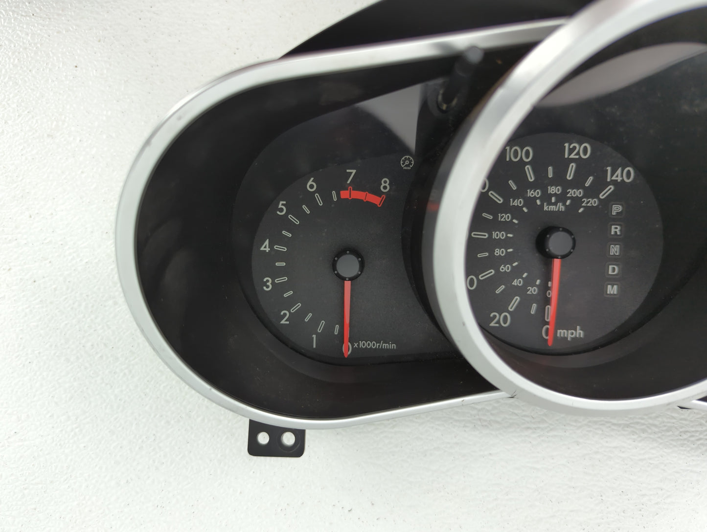 2007-2009 Mazda Cx-7 Instrument Cluster Speedometer Gauges P/N:BP4K55430 EA EG21 C, 8P4K55430, EA EG21 D Fits Fits 2007 2008