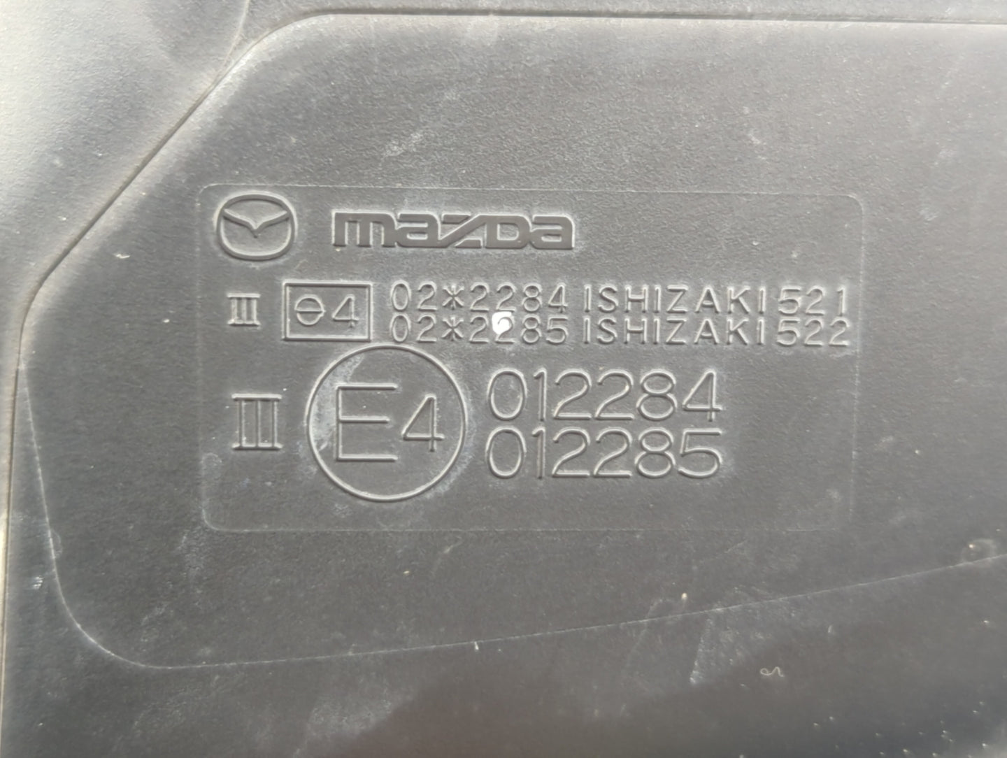 2007-2009 Mazda Cx-7 Passenger Side View Mirror - Right Door Mirror OEM Used - Oemusedautoparts1.com