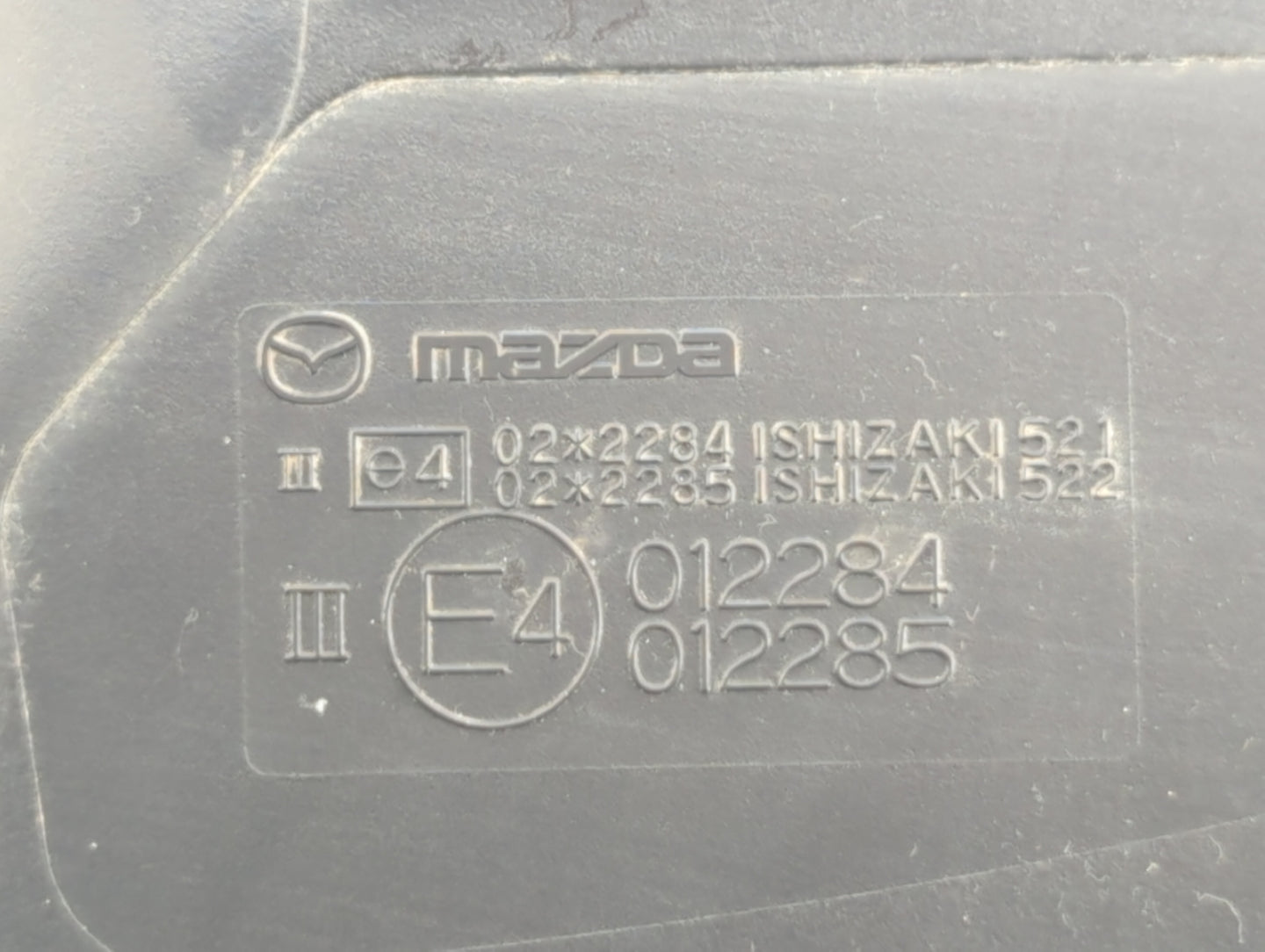 2007-2009 Mazda Cx-7 Passenger Side View Mirror - Right Door Mirror OEM Used - Oemusedautoparts1.com