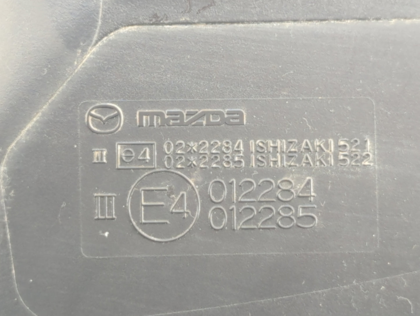 2007-2009 Mazda Cx-7 Passenger Side View Mirror - Right Door Mirror OEM Used - Oemusedautoparts1.com