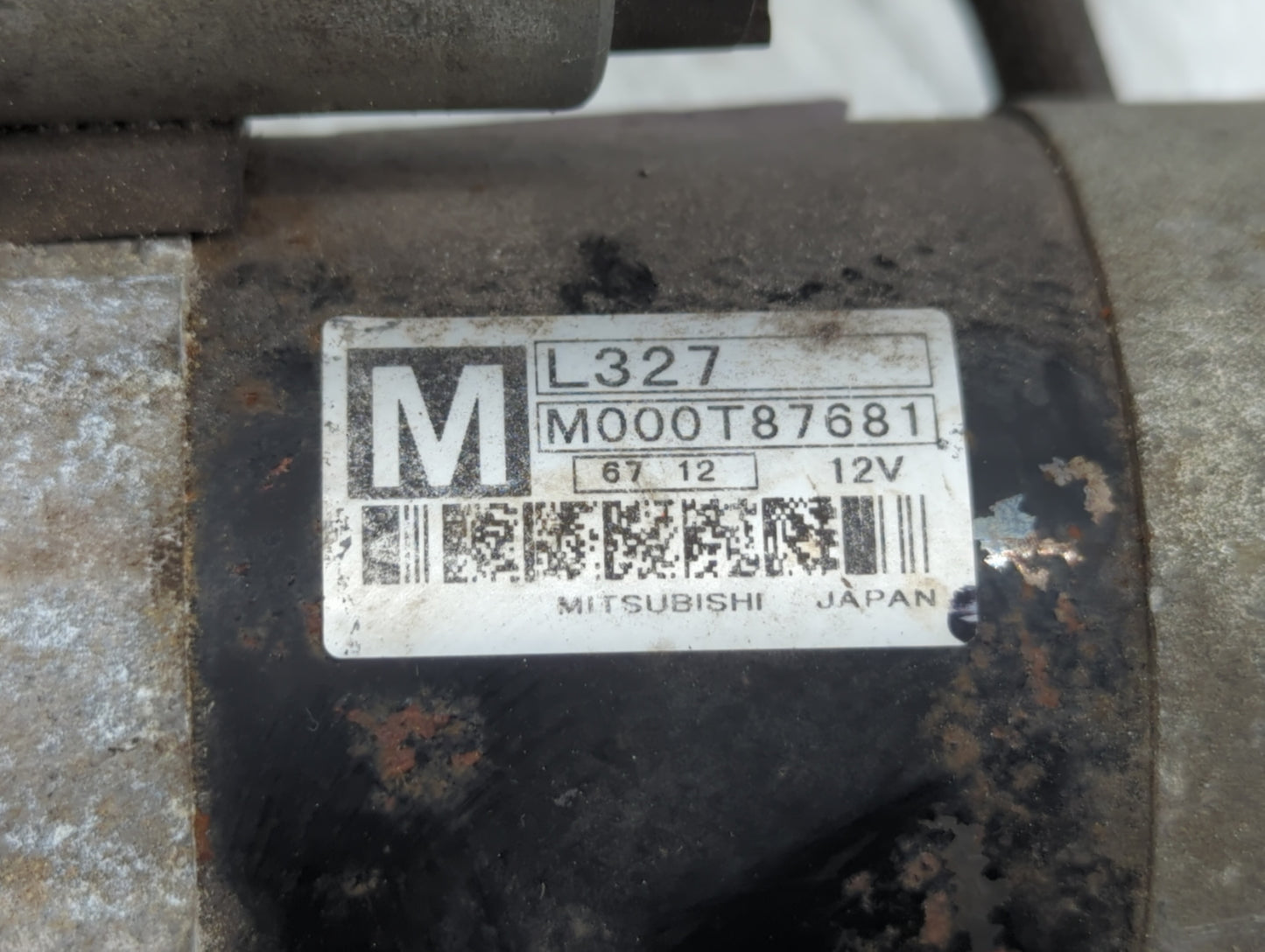 2007-2009 Mazda Cx-7 Car Starter Motor Solenoid OEM P/N:M000T87681 Fits Fits 2004 2005 2006 2007 2008 2009 2010 OEM Used Aut