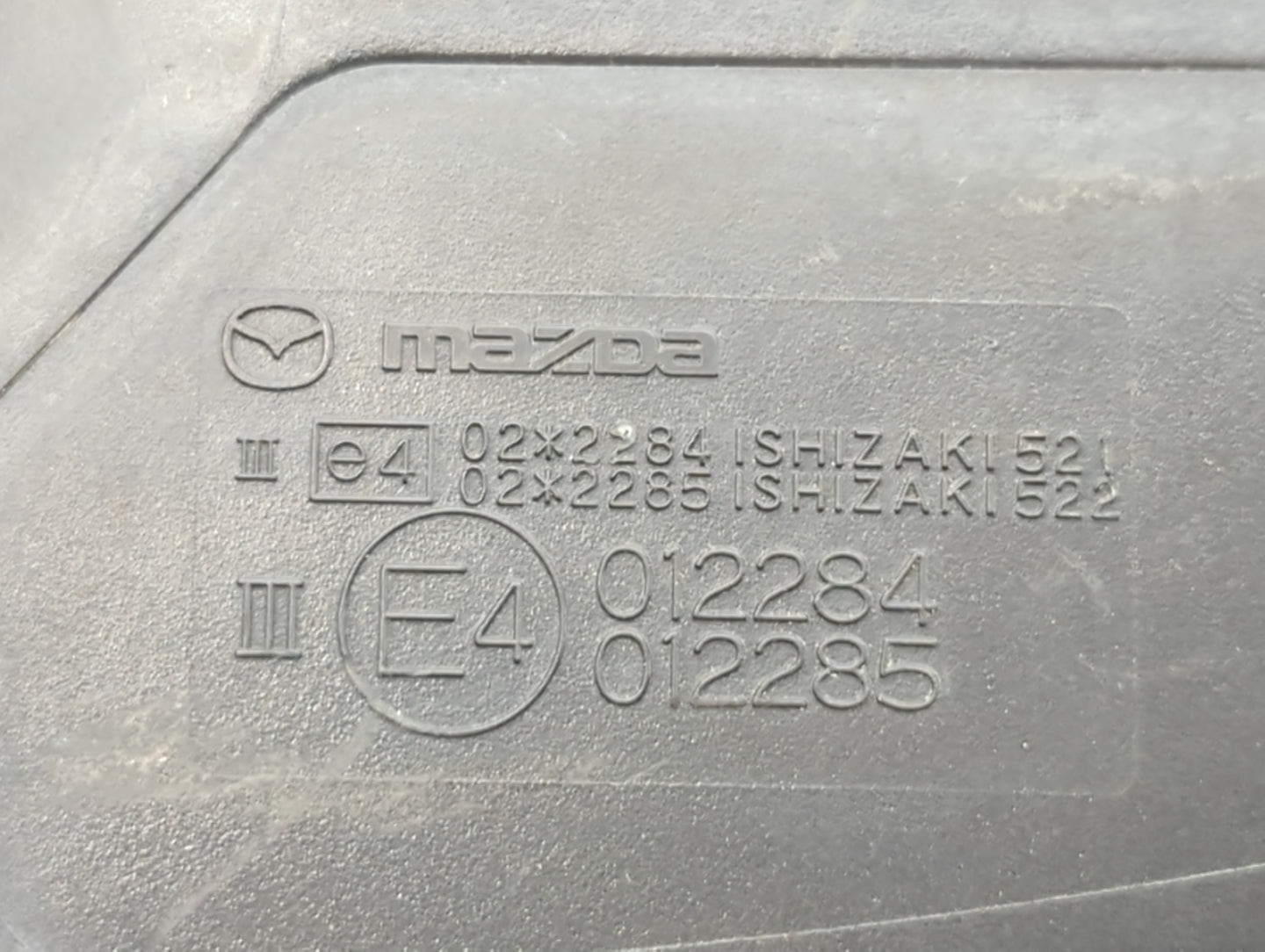 2007 Mazda Cx-7 Passenger Side View Mirror - Right Door Mirror OEM Used - Oemusedautoparts1.com