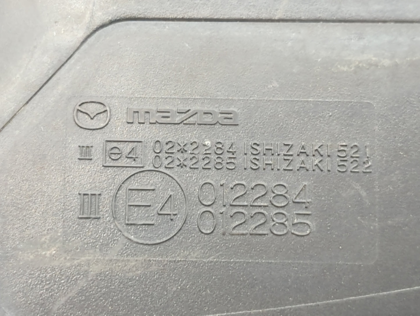 2007 Mazda Cx-7 Passenger Side View Mirror - Right Door Mirror OEM Used - Oemusedautoparts1.com