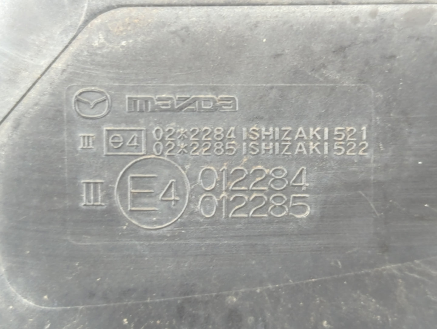 2007-2009 Mazda Cx-7 Passenger Side View Mirror - Right Door Mirror OEM Used - Oemusedautoparts1.com
