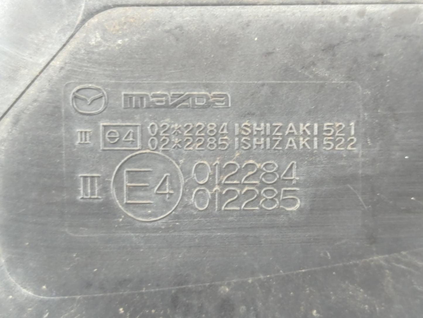 2007-2009 Mazda Cx-7 Passenger Side View Mirror - Right Door Mirror OEM Used - Oemusedautoparts1.com