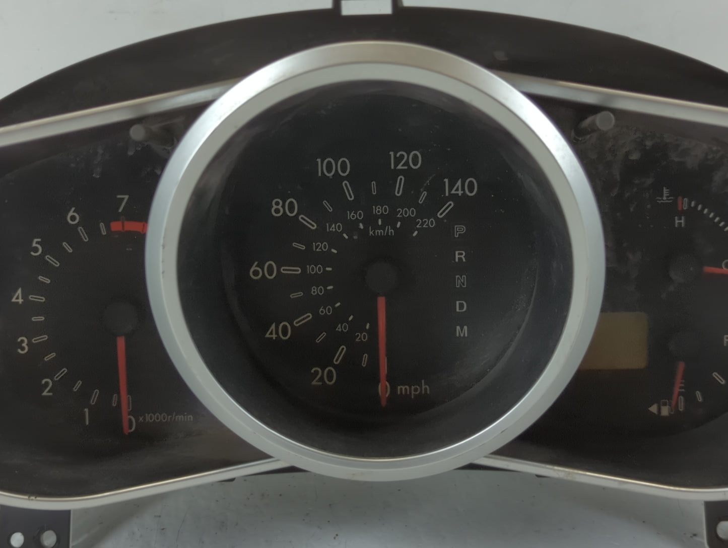 2007-2009 Mazda Cx-7 Instrument Cluster Speedometer Gauges P/N:BP4K55430 Fits Fits 2007 2008 2009 OEM Used Auto Parts - Oemu