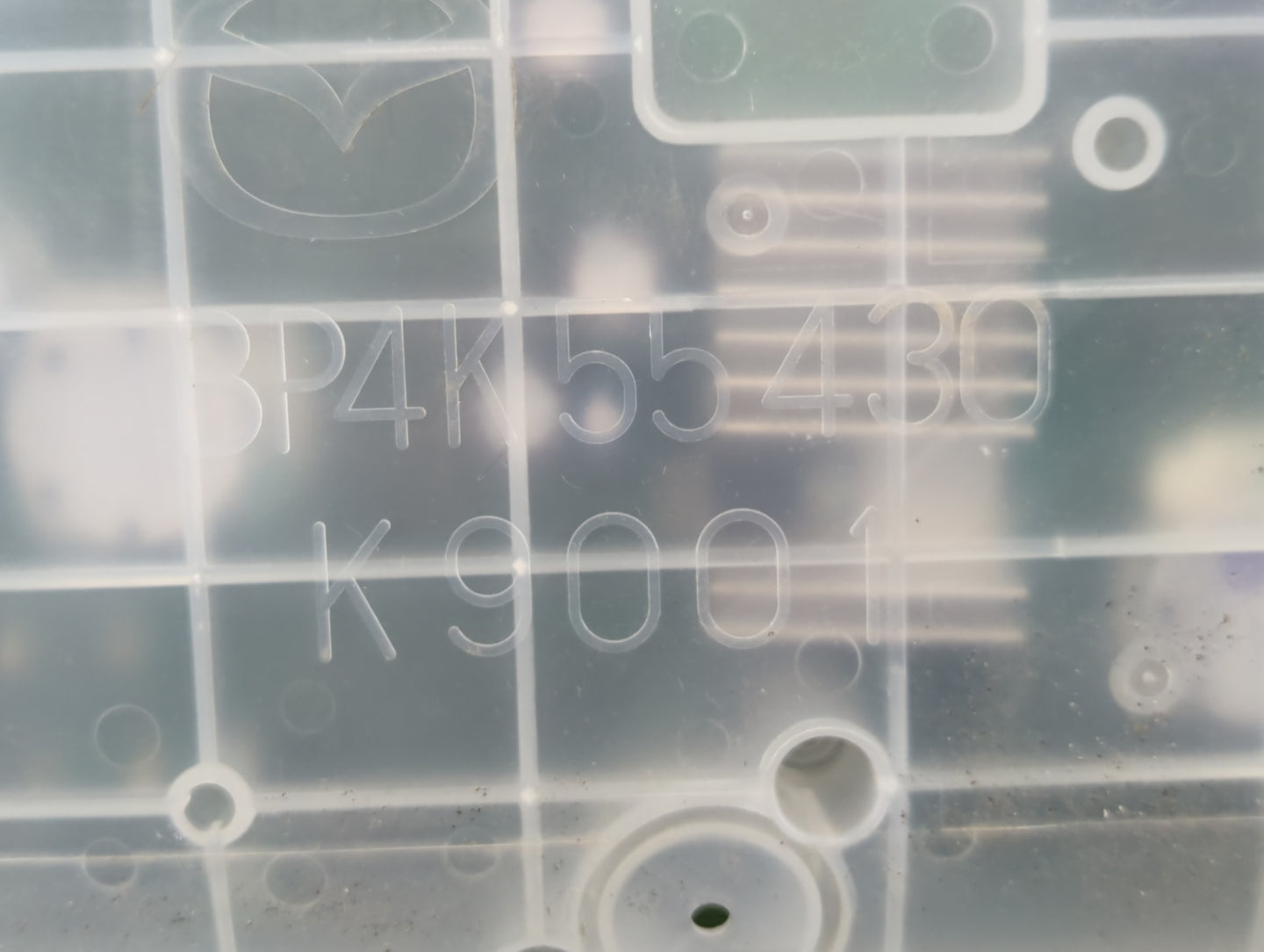 2007-2009 Mazda Cx-7 Instrument Cluster Speedometer Gauges P/N:BP4K55430 Fits Fits 2007 2008 2009 OEM Used Auto Parts - Oemu