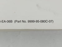 2007 Mazda Cx-7 Owners Manual Book Guide P/N:9999-95-080C-07 OEM Used Auto Parts - Oemusedautoparts1.com