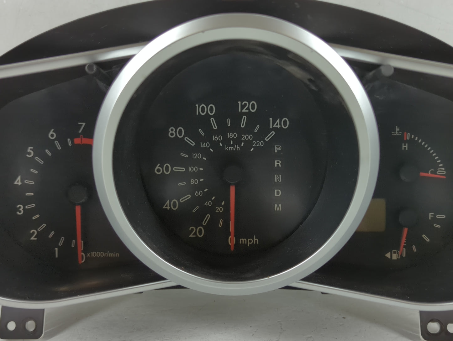 2007-2009 Mazda Cx-7 Instrument Cluster Speedometer Gauges P/N:BP4K55430 Fits Fits 2007 2008 2009 OEM Used Auto Parts - Oemu