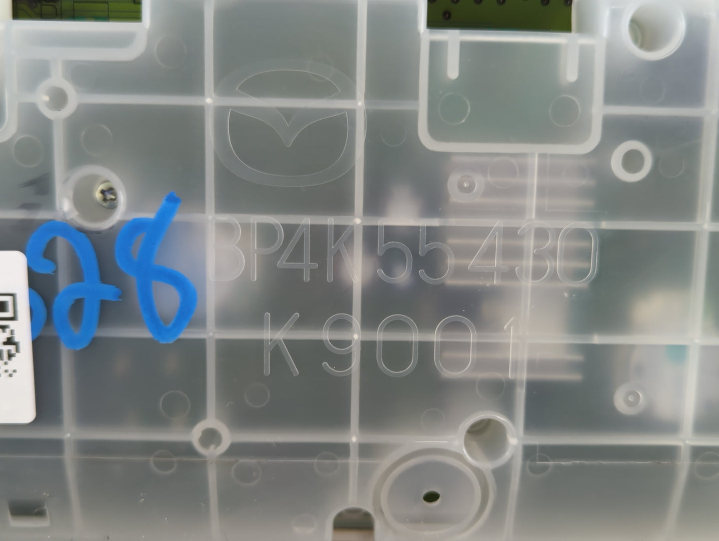 2007-2009 Mazda Cx-7 Instrument Cluster Speedometer Gauges P/N:BP4K55430 Fits Fits 2007 2008 2009 OEM Used Auto Parts - Oemu