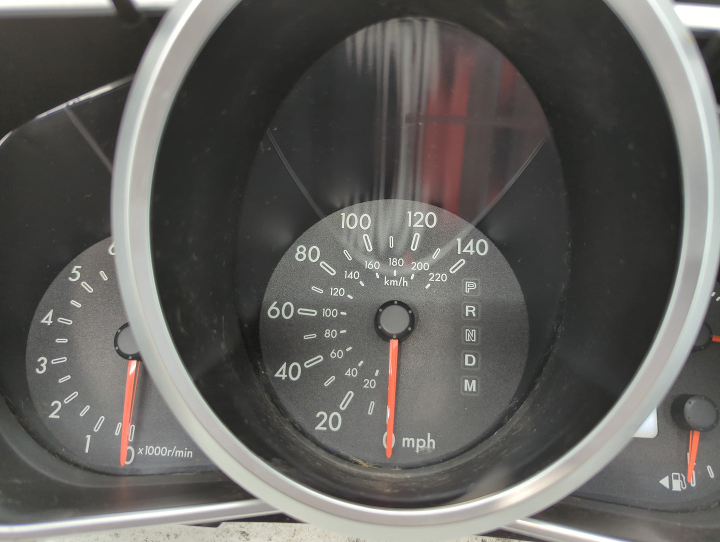 2007-2009 Mazda Cx-7 Instrument Cluster Speedometer Gauges P/N:BP4K55430 Fits Fits 2007 2008 2009 OEM Used Auto Parts - Oemu