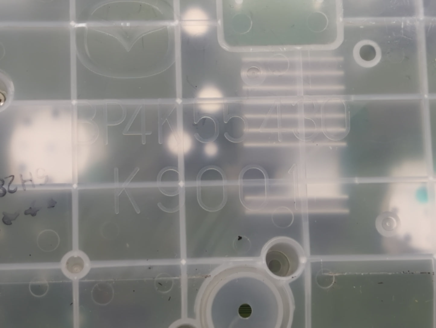 2007-2009 Mazda Cx-7 Instrument Cluster Speedometer Gauges P/N:BP4K55430 Fits Fits 2007 2008 2009 OEM Used Auto Parts - Oemu