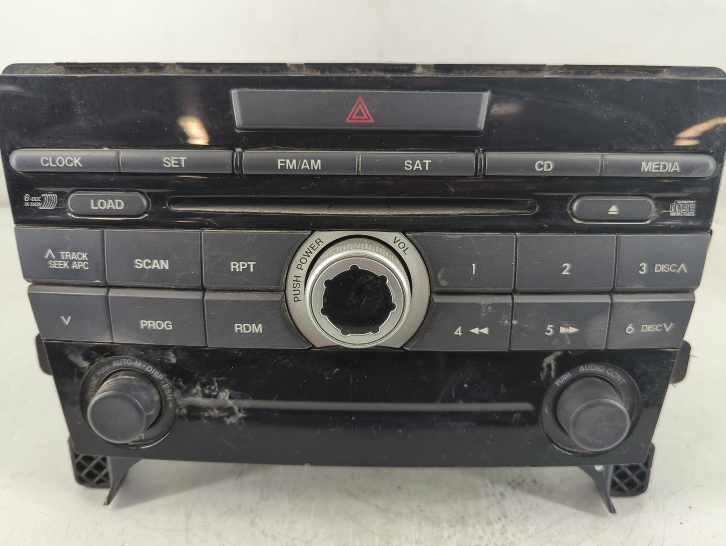 2007-2009 Mazda Cx-7 Radio AM FM Cd Player Receiver Replacement P/N:IG24 66 ARX Fits Fits 2007 2008 2009 OEM Used Auto Parts