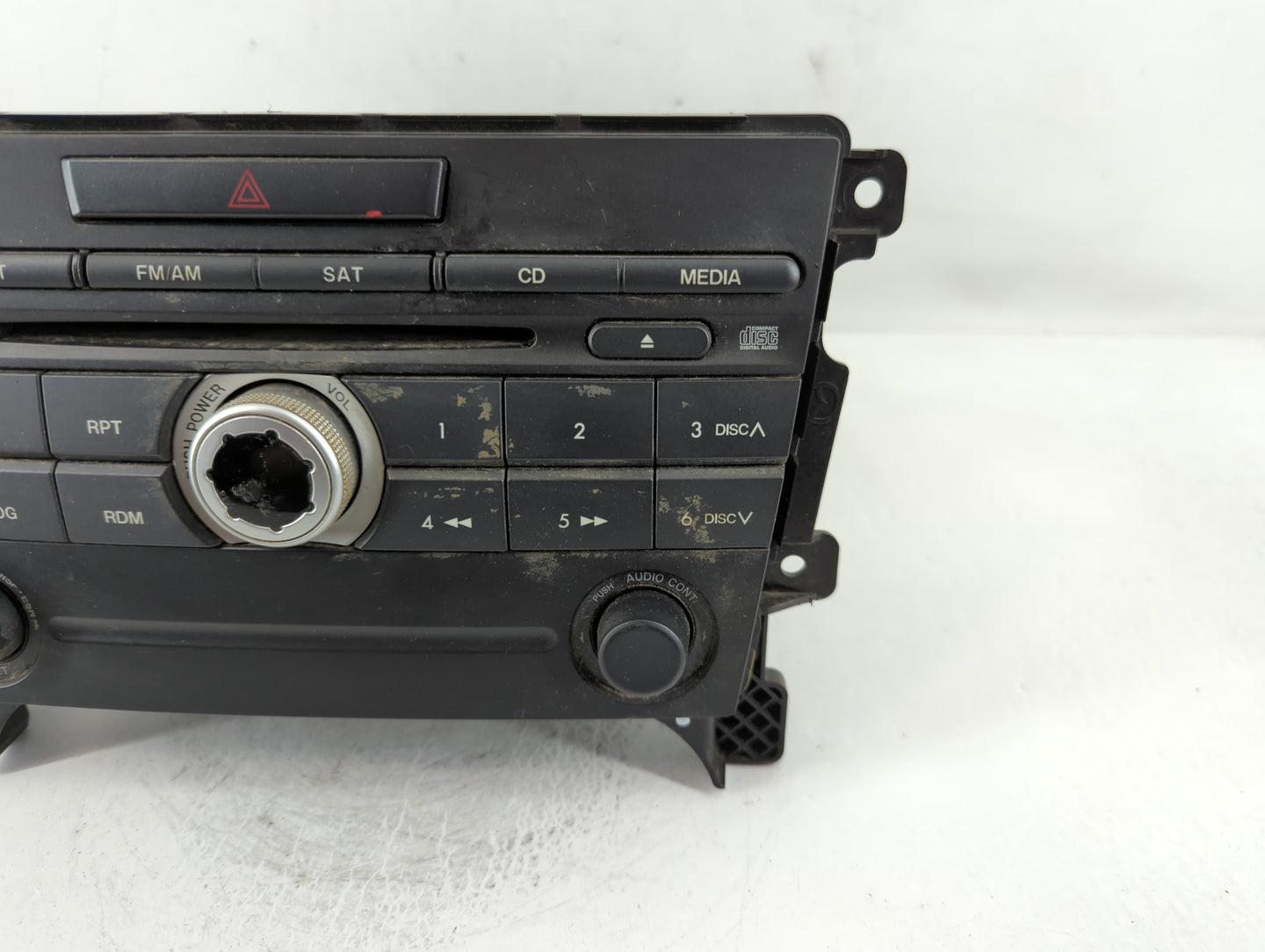 2007-2009 Mazda Cx-7 Radio AM FM Cd Player Receiver Replacement P/N:14795101 Fits Fits 2007 2008 2009 OEM Used Auto Parts - 