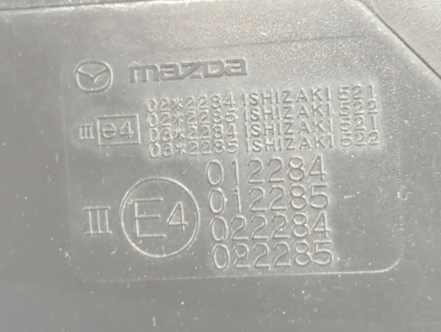 2007 Mazda Cx-9 Side Mirror Replacement Driver Left View Door Mirror P/N:E4022285 E4022284, E4012285, E4012284 Fits OEM Used