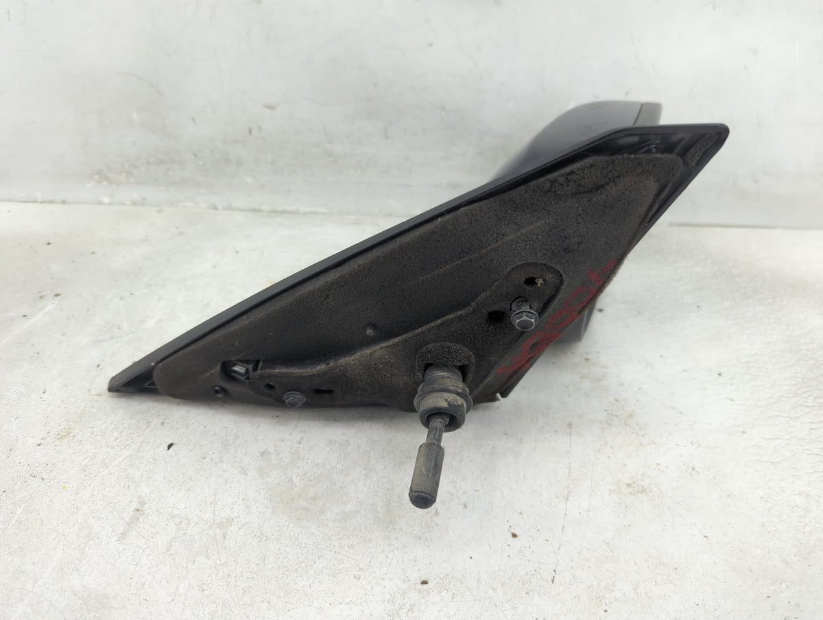 Mazda Mazda3 Driver Left Side View Manual Door Mirror Black - Oemusedautoparts1.com