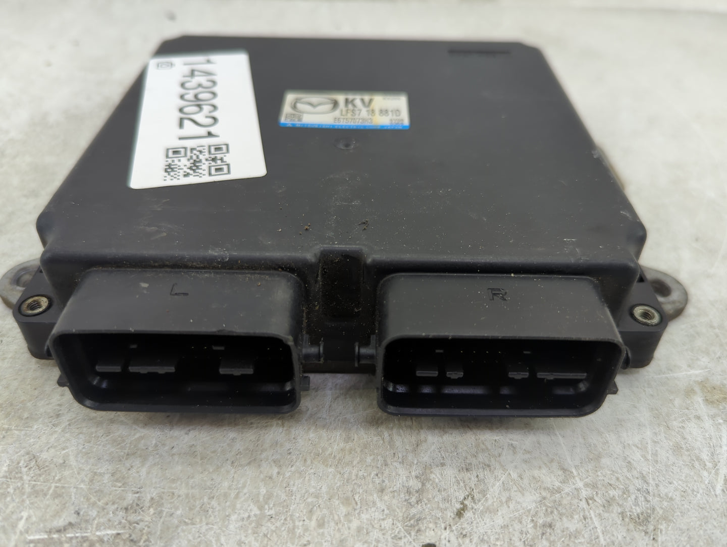 2007 Mazda Mazda3 PCM Engine Control Computer ECU ECM PCU OEM P/N:LFS7 18 881D E6T57073H3 Fits OEM Used Auto Parts - Oemused