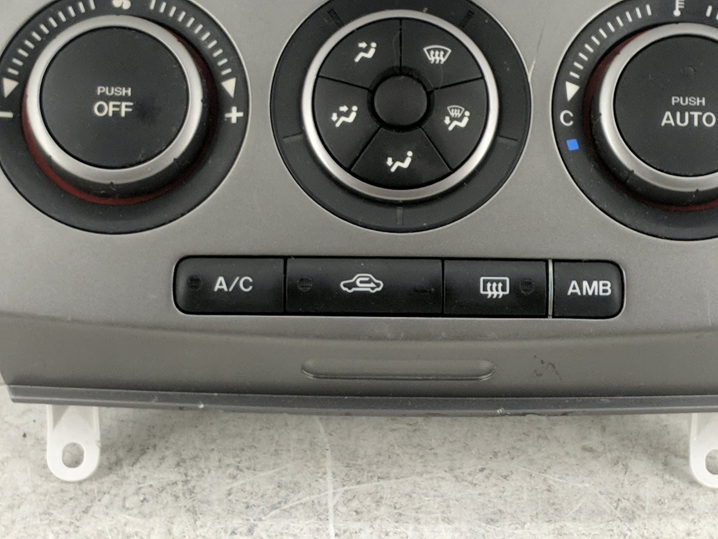 2007 Mazda Mazda3 Climate Control Module Temperature AC/Heater Replacement P/N:K1900BAP2 A02 Fits OEM Used Auto Parts - Oemu