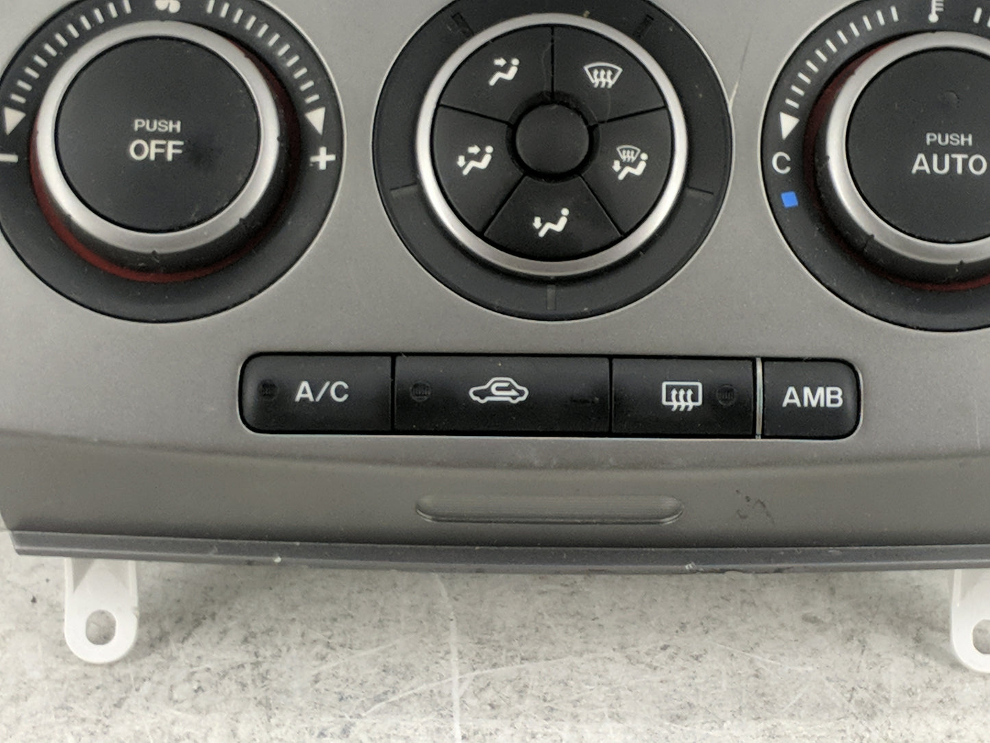 2007 Mazda Mazda3 Climate Control Module Temperature AC/Heater Replacement P/N:K1900BAP2 A02 Fits OEM Used Auto Parts - Oemu