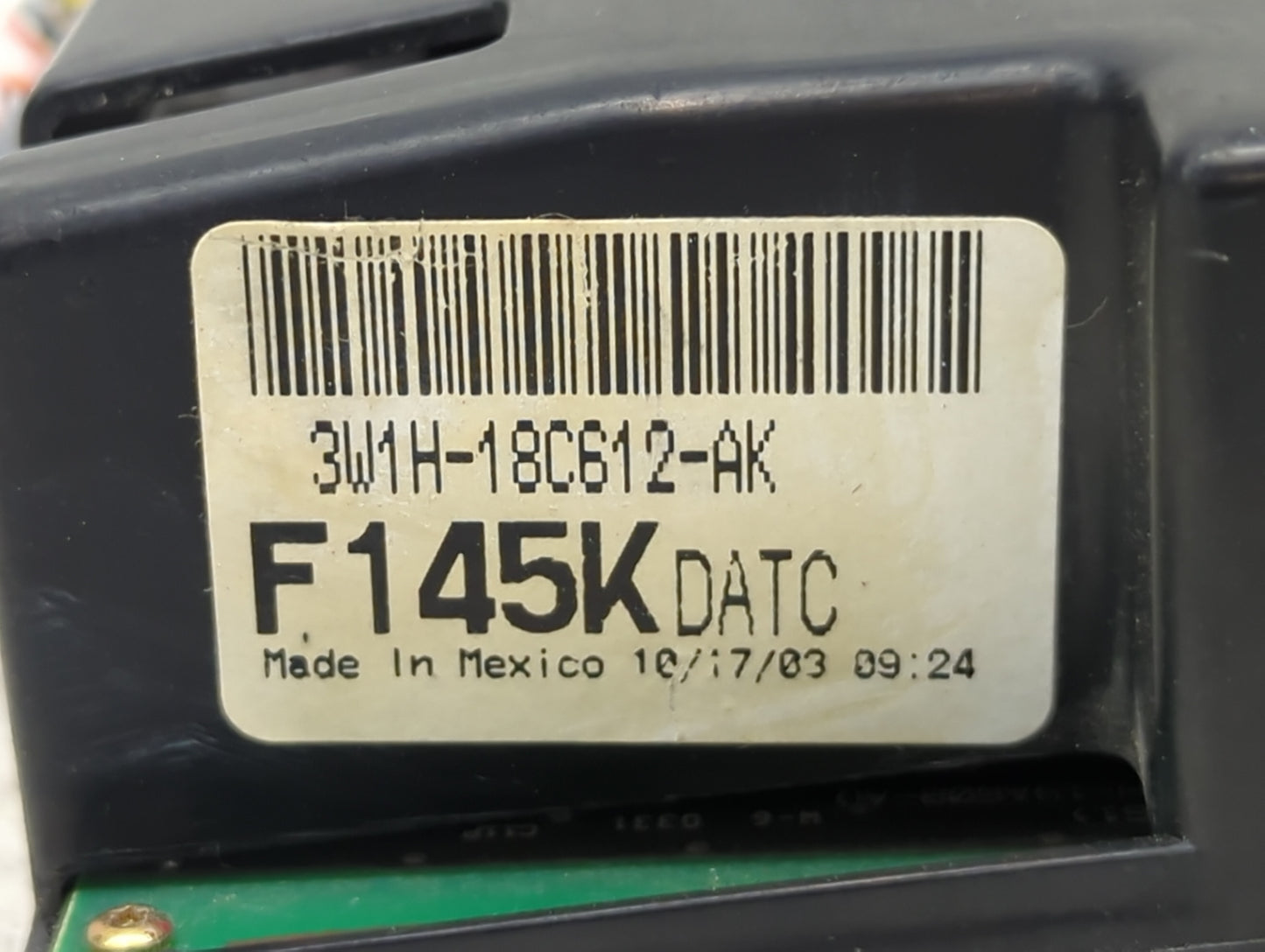 2007 Mazda Miata Climate Control Module Temperature AC/Heater Replacement P/N:3W1H-18C612-AK Fits OEM Used Auto Parts - Oemu