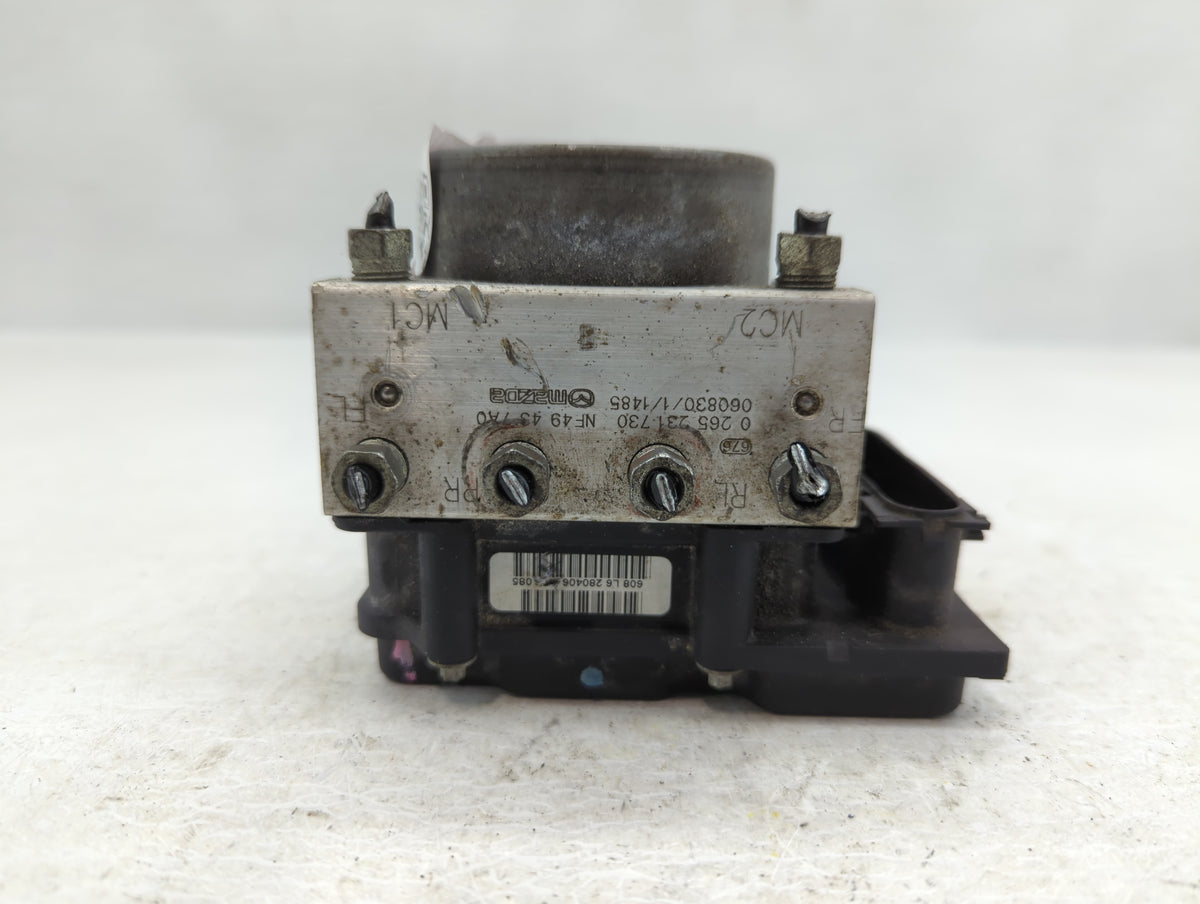 2007 Mazda Miata Anti-Lock Brake ABS Pump Module Actuator OEM P/N:68825 E0971 0 265 800 517 Fits OEM Used Auto Parts - Oemus