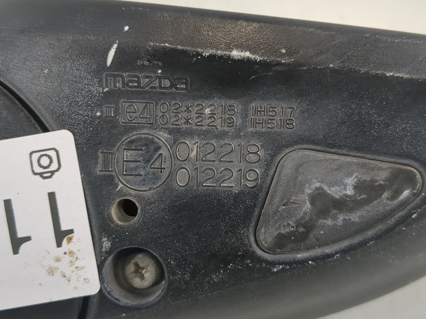 2004-2011 Mazda Rx-8 Side Mirror Replacement Passenger Right View Door Mirror P/N:E4012219 E4012218 Fits OEM Used Auto Parts