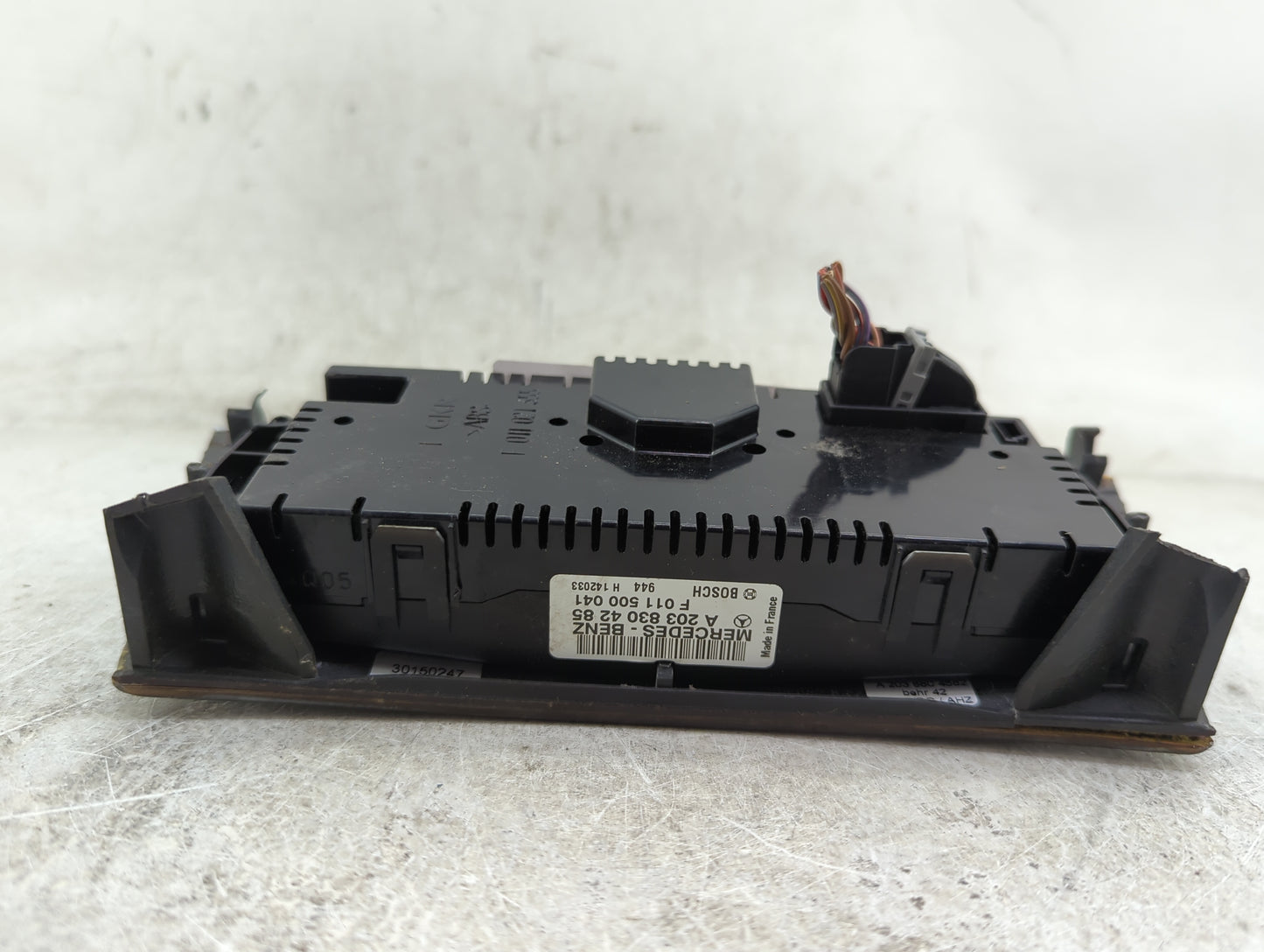 2007 Mercedes-Benz C-Class Climate Control Module Temperature AC/Heater Replacement P/N:A2038304285 F011500041 Fits OEM Used