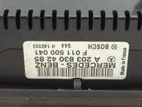 2007 Mercedes-Benz C-Class Climate Control Module Temperature AC/Heater Replacement P/N:A2038304285 F011500041 Fits OEM Used
