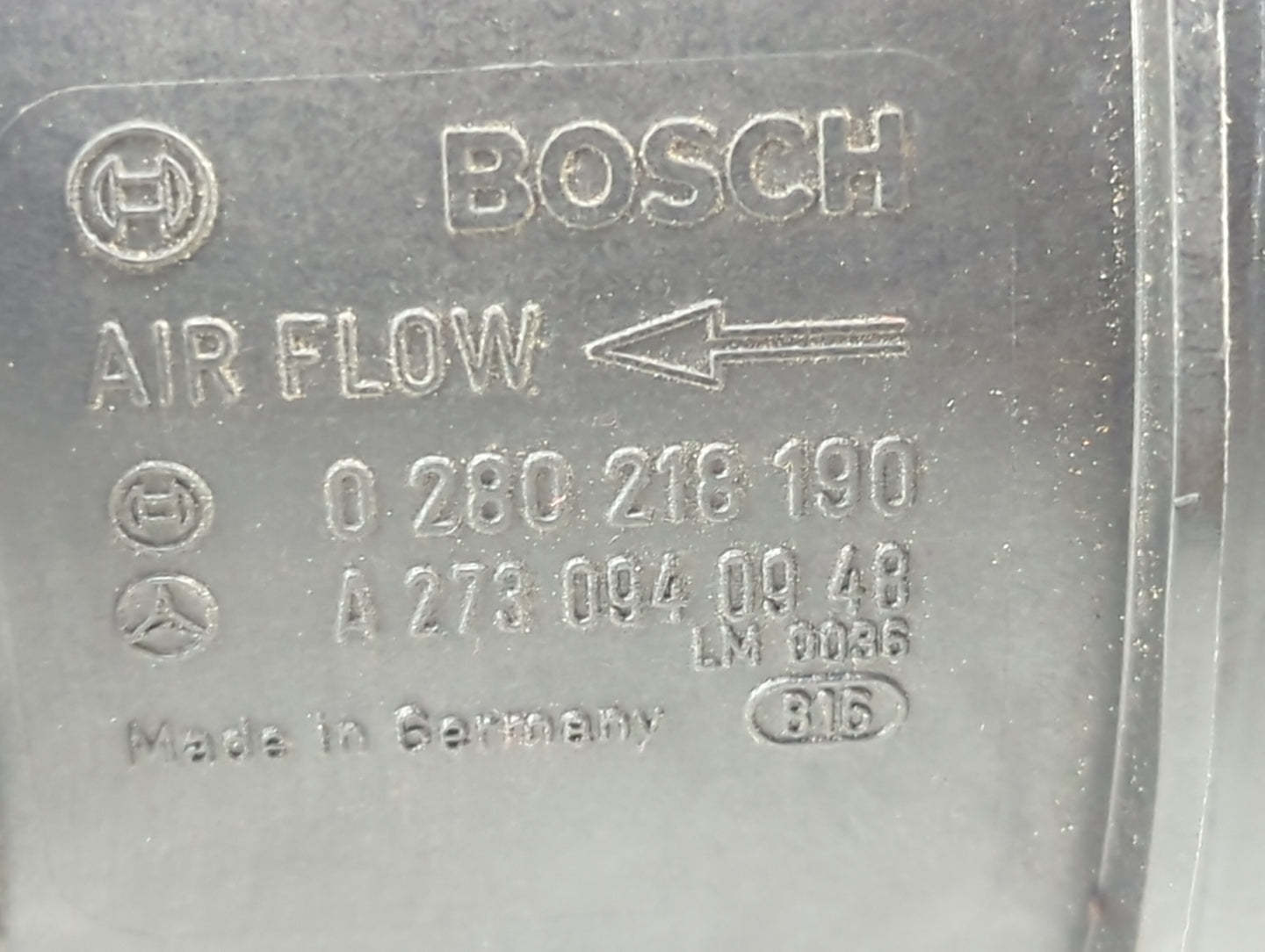 Mercedes-benz C-class Mass Air Flow Meter Maf - Oemusedautoparts1.com