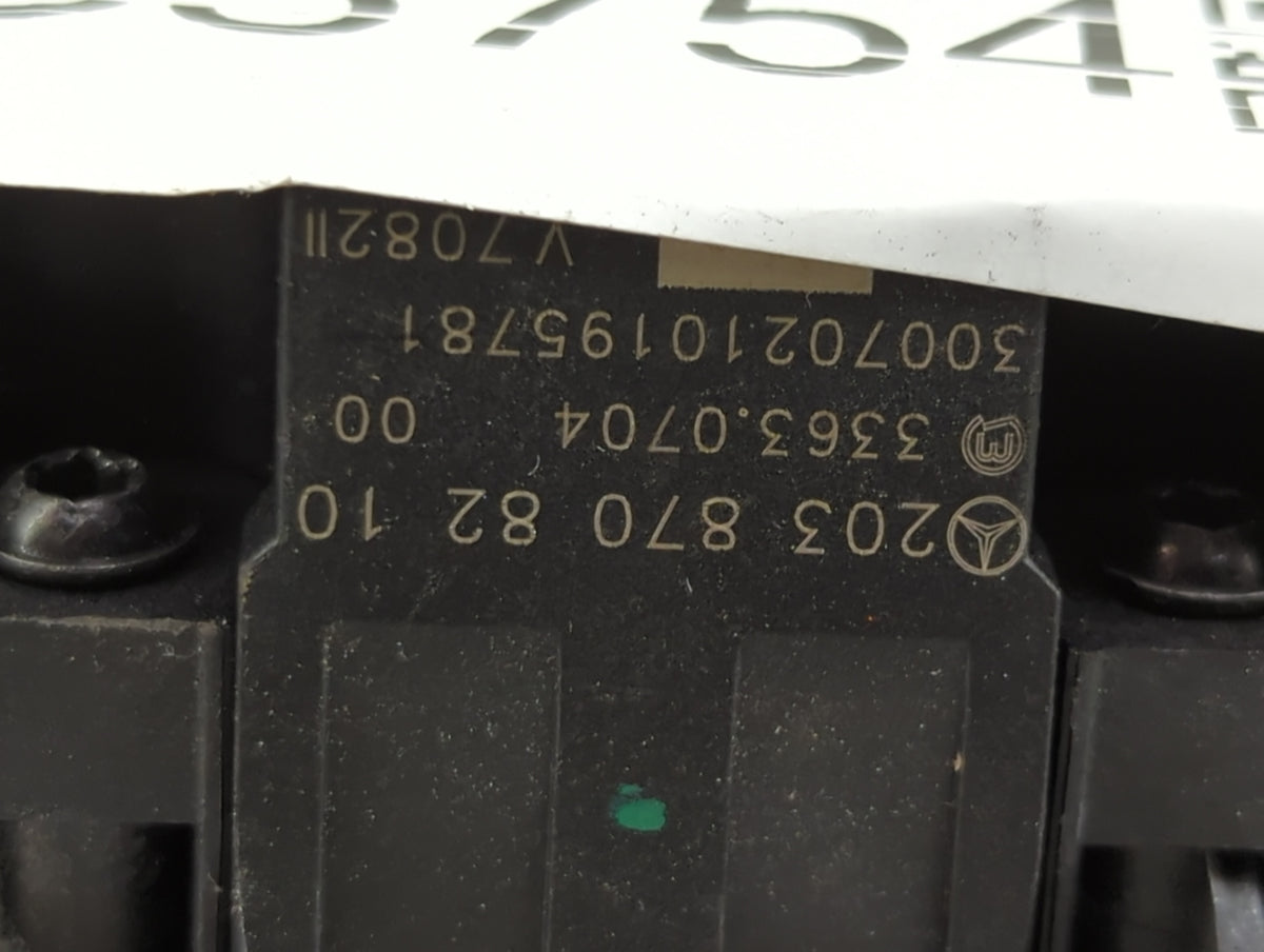 2007 Mercedes-benz C230 1435754 - Oemusedautoparts1.com
