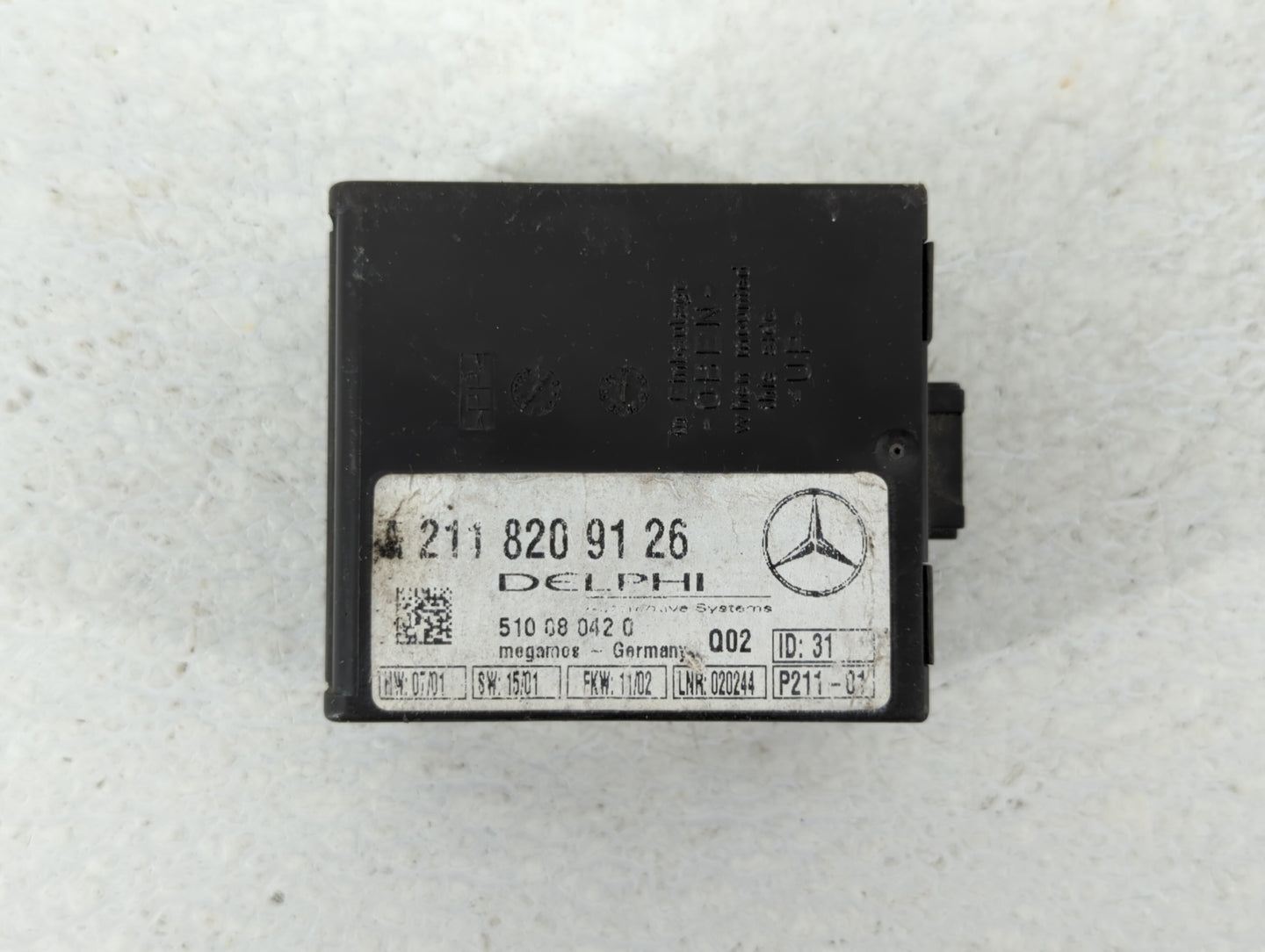 2002-2006 Mercedes-benz C230 Chassis Control Module Ccm Bcm Body Control - Oemusedautoparts1.com