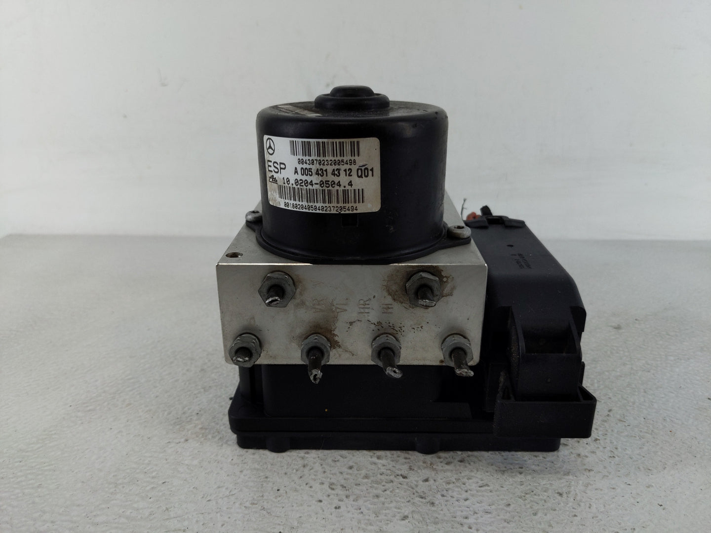 2007 Mercedes-Benz C250 ABS Pump Control Module Replacement P/N:A 005 431 43 12 Fits Fits 2006 2008 2009 OEM Used Auto Parts