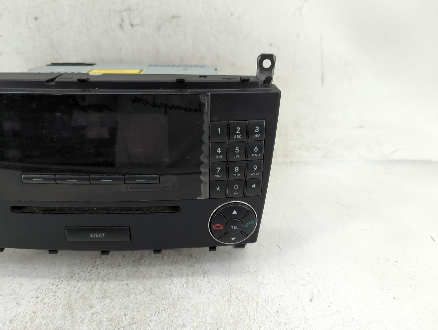 2007 Mercedes-Benz C250 Radio AM FM Cd Player Receiver Replacement P/N:A 203 870 73 89 Fits OEM Used Auto Parts - Oemusedaut