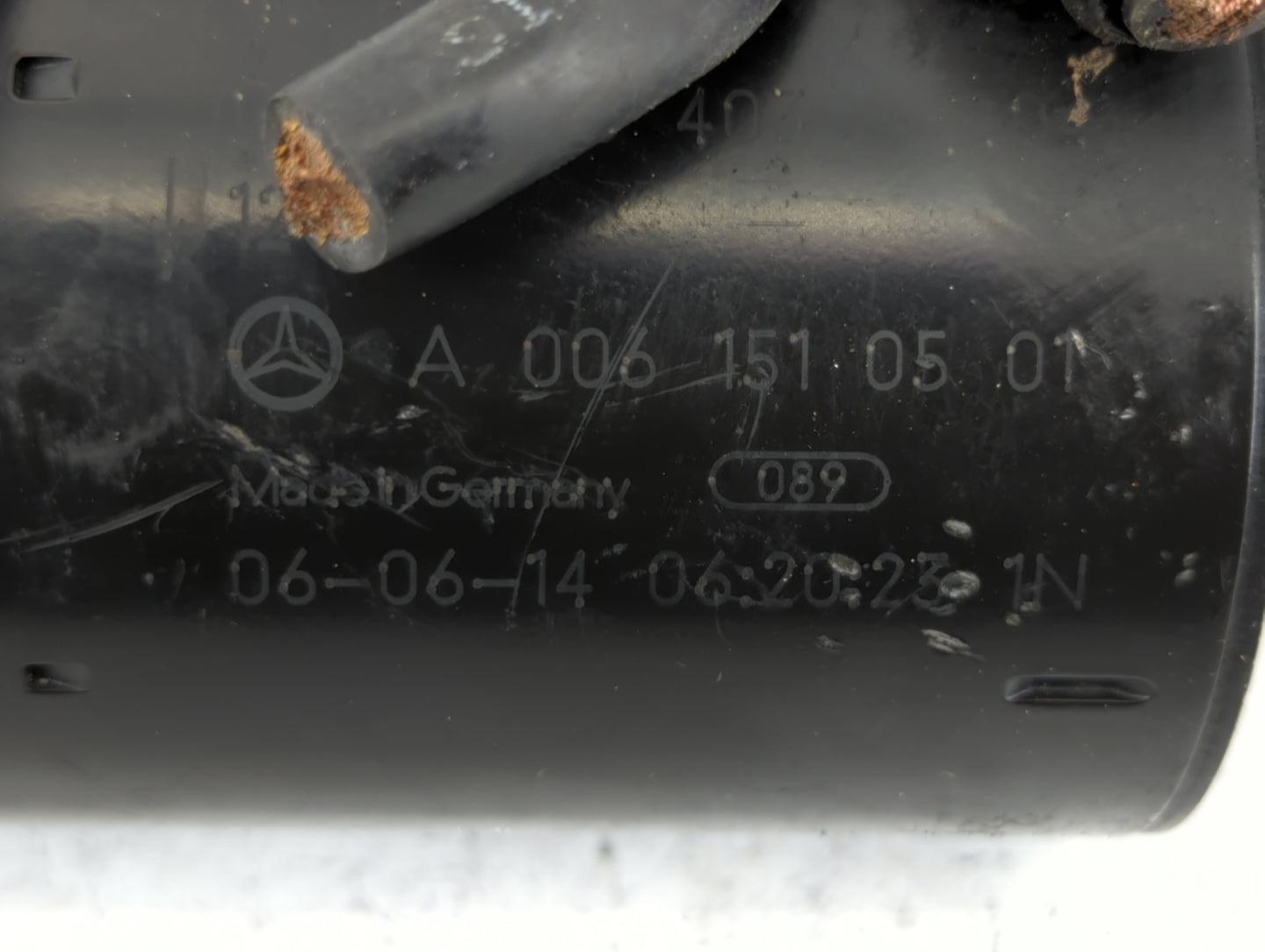 2007 Mercedes-Benz C250 Car Starter Motor Solenoid OEM P/N:A 006 151 05 01 Fits Fits 2005 2006 2008 2009 OEM Used Auto Parts