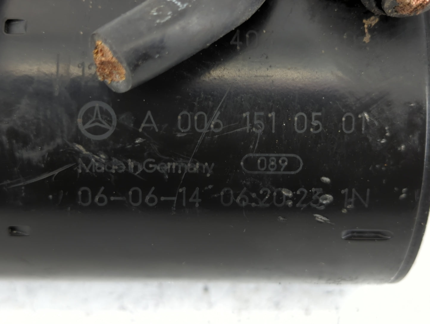 2007 Mercedes-Benz C250 Car Starter Motor Solenoid OEM P/N:A 006 151 05 01 Fits Fits 2005 2006 2008 2009 OEM Used Auto Parts