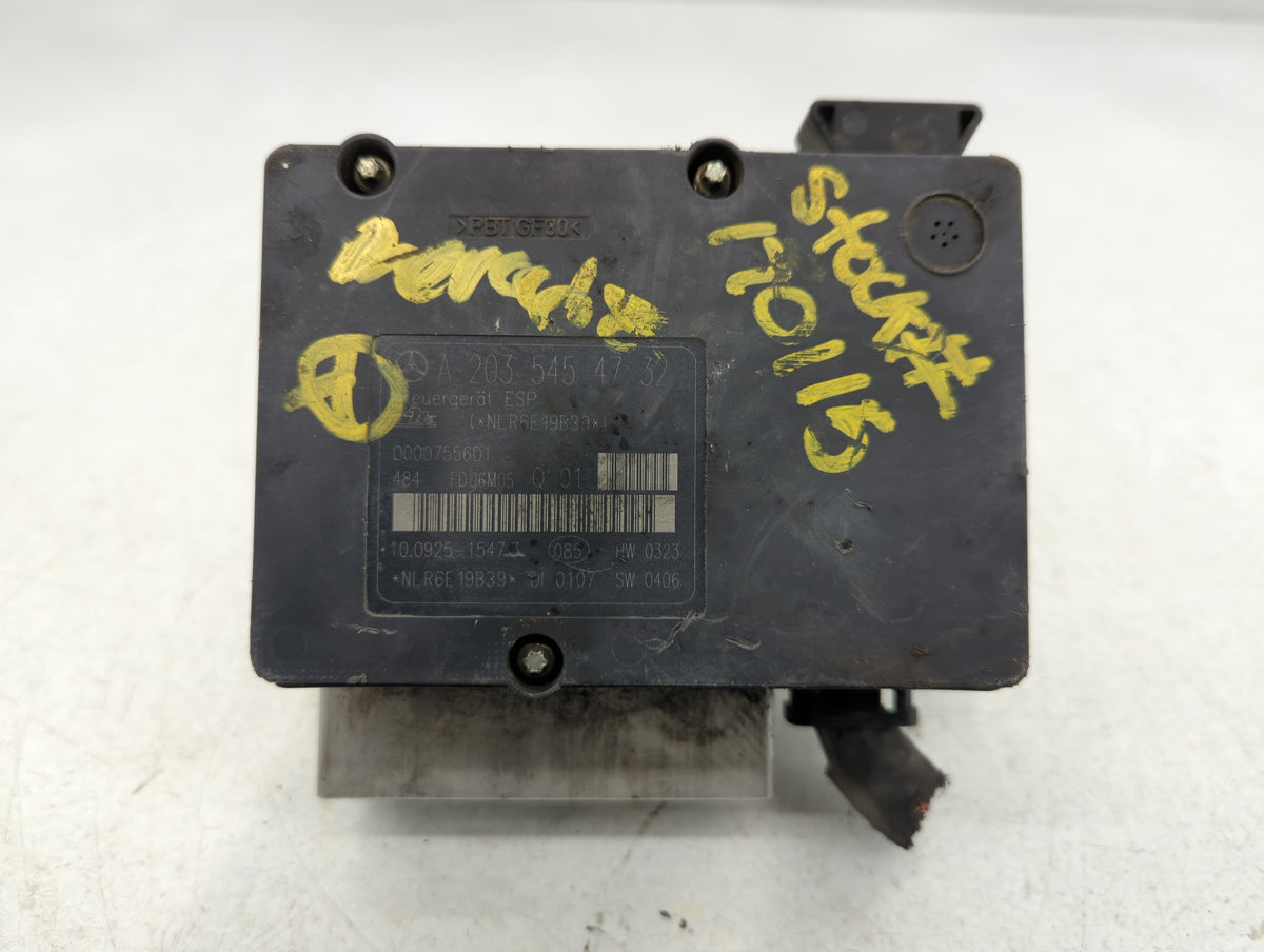 2006-2007 Mercedes-Benz C280 Anti-Lock Brake ABS Pump Module Actuator OEM P/N:A 203 431 16 12 Fits Fits 2006 2007 OEM Used A