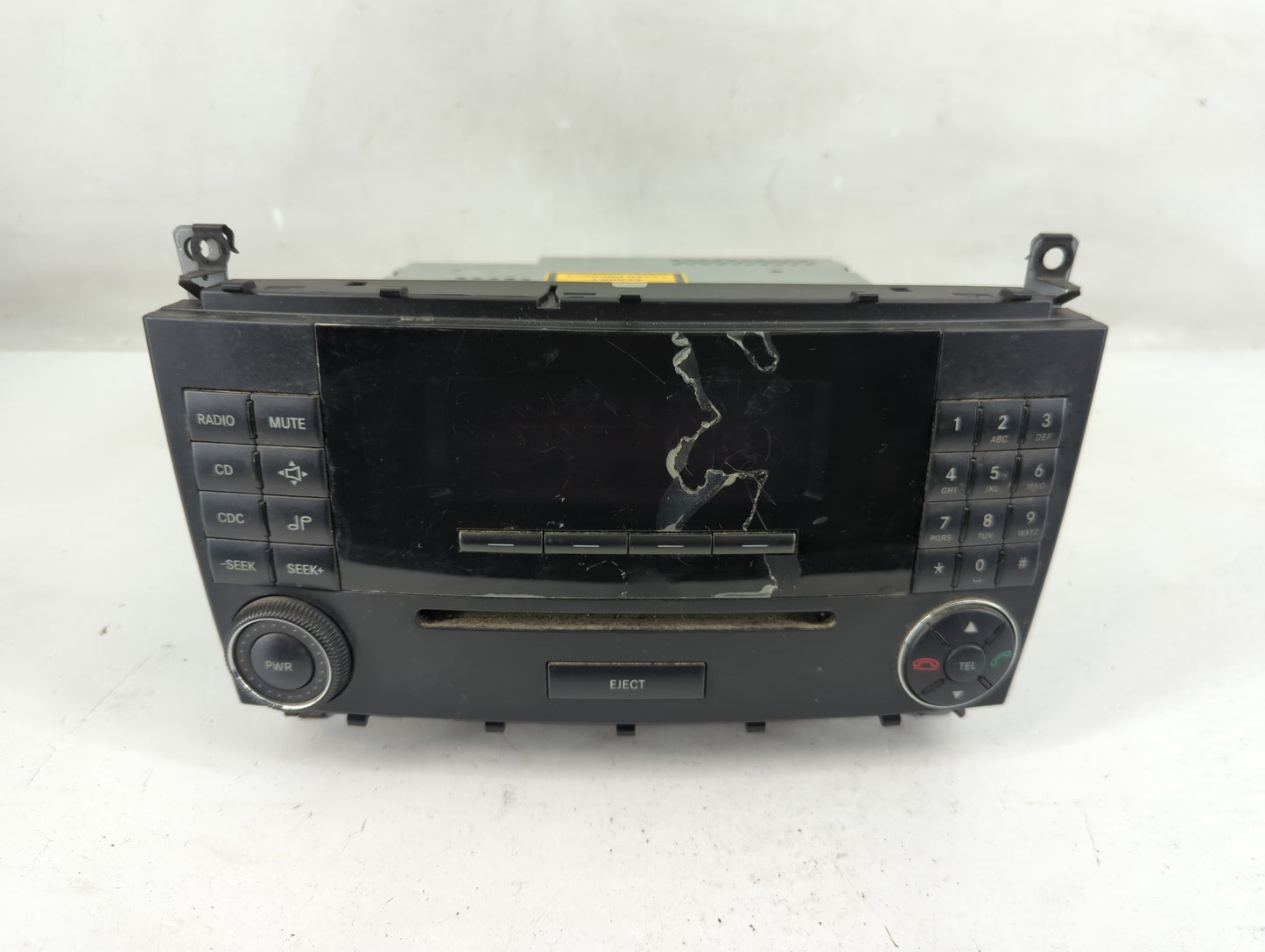 2007 Mercedes-Benz C300 Radio AM FM Cd Player Receiver Replacement P/N:A 203 827 39 42 Fits Fits 2003 2004 2005 2006 OEM Use