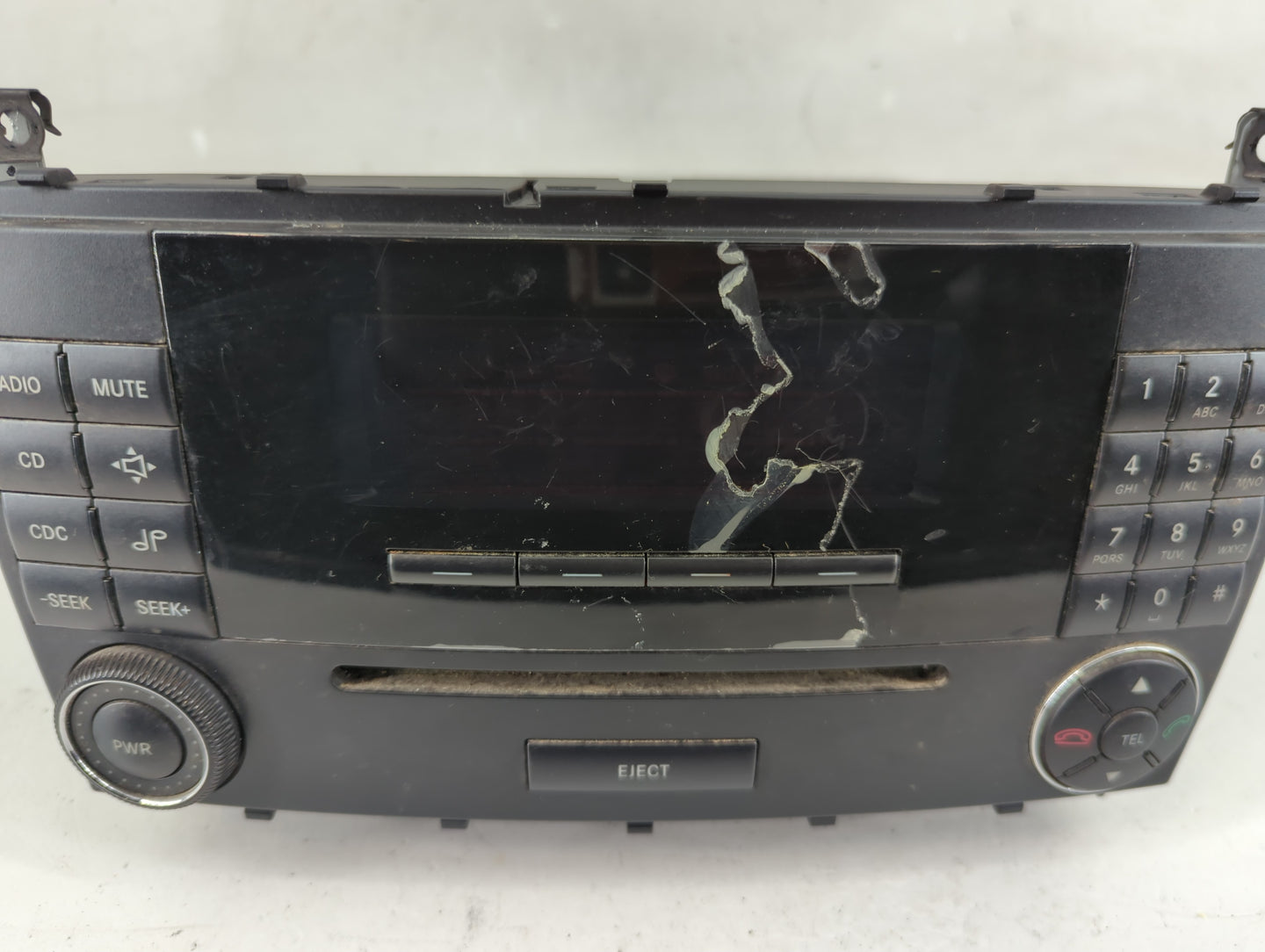 2007 Mercedes-Benz C300 Radio AM FM Cd Player Receiver Replacement P/N:A 203 827 39 42 Fits Fits 2003 2004 2005 2006 OEM Use