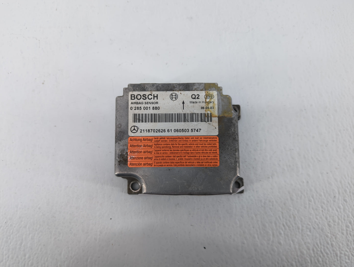 2007-2008 Mercedes-benz Cl550 Chassis Control Module Ccm Bcm Body Control - Oemusedautoparts1.com
