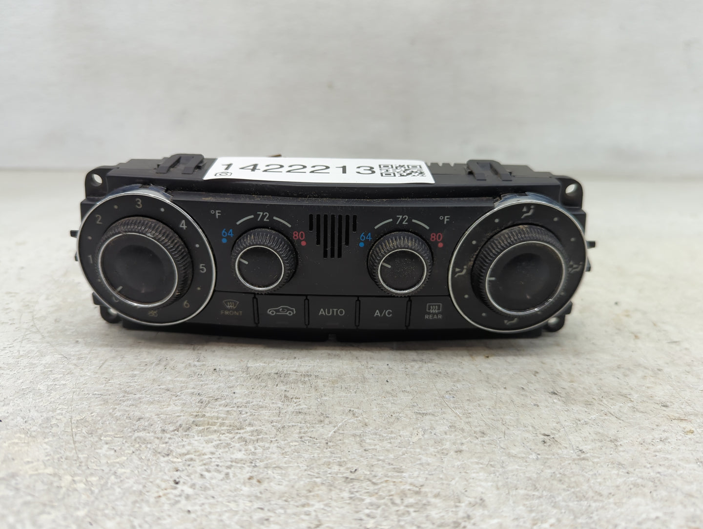 2007-2009 Mercedes-Benz Clk350 Climate Control Module Temperature AC/Heater Replacement P/N:A 203 830 42 85 Fits OEM Used Au