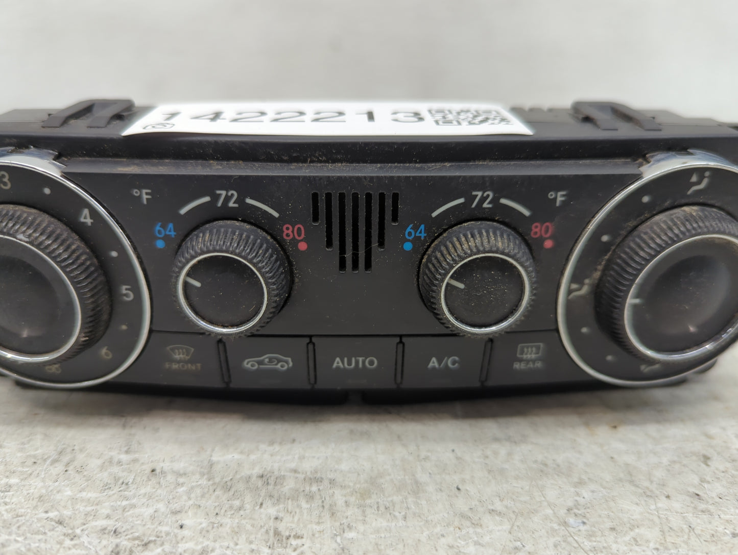 2007-2009 Mercedes-Benz Clk350 Climate Control Module Temperature AC/Heater Replacement P/N:A 203 830 42 85 Fits OEM Used Au