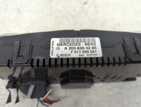 2007-2009 Mercedes-Benz Clk350 Climate Control Module Temperature AC/Heater Replacement P/N:A 203 830 42 85 Fits OEM Used Au