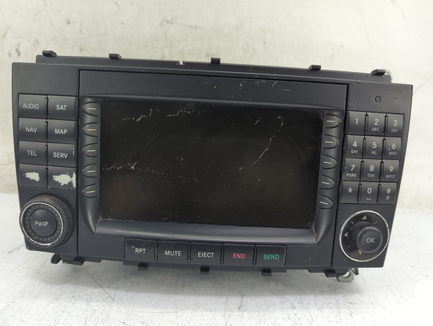 2007-2009 Mercedes-Benz Clk63 Amg Radio AM FM Cd Player Receiver Replacement P/N:A 209 820 69 89 Fits Fits 2006 2007 2008 20