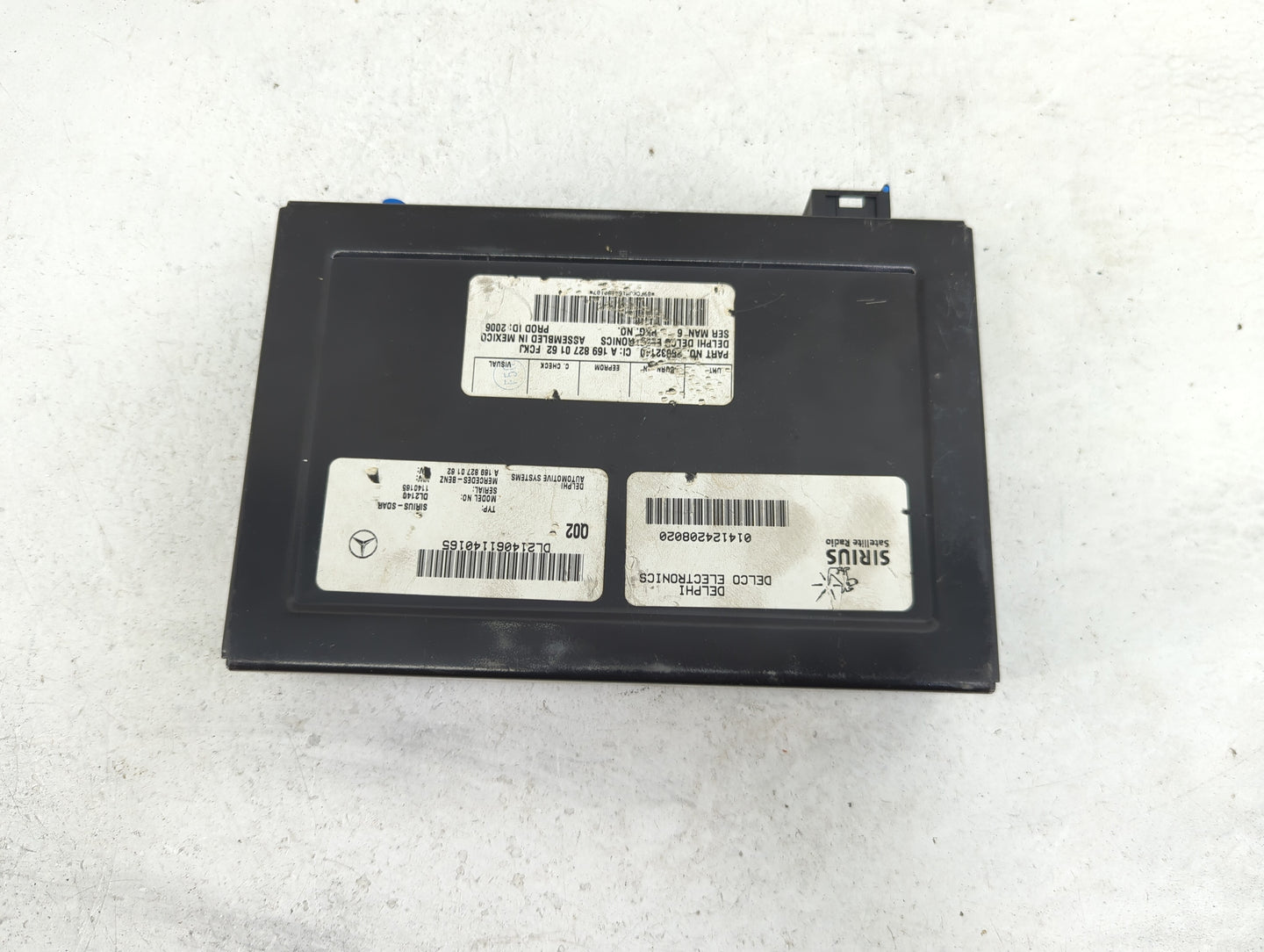 2007 Mercedes-Benz E-Class Radio AM FM Cd Player Receiver Replacement P/N:25032140 A1698270162 Fits Fits 2006 2008 OEM Used 