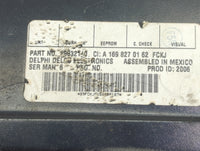 2007 Mercedes-Benz E-Class Radio AM FM Cd Player Receiver Replacement P/N:25032140 A1698270162 Fits Fits 2006 2008 OEM Used 
