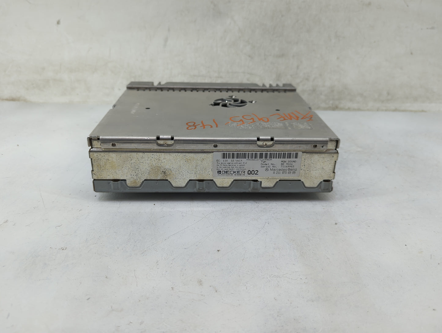 2007 Mercedes-benz E-class Radio Speaker Amplifier - Oemusedautoparts1.com