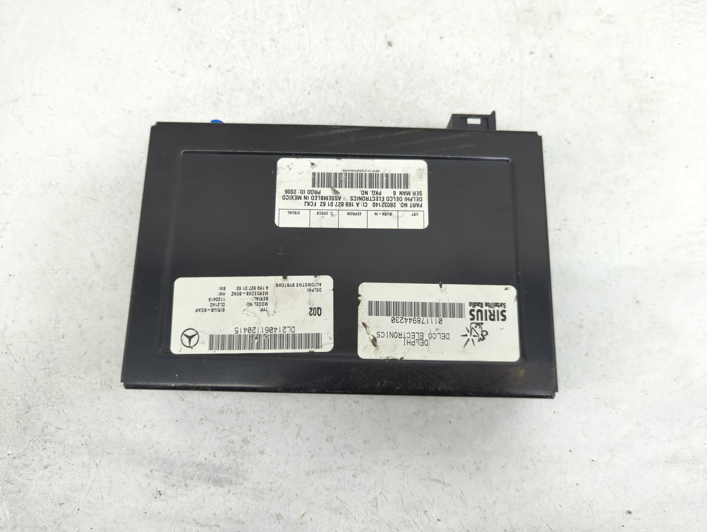2007 Mercedes-Benz E350 Radio AM FM Cd Player Receiver Replacement P/N:28032140 A1698270162, DL2140 Fits Fits 2006 2008 OEM 
