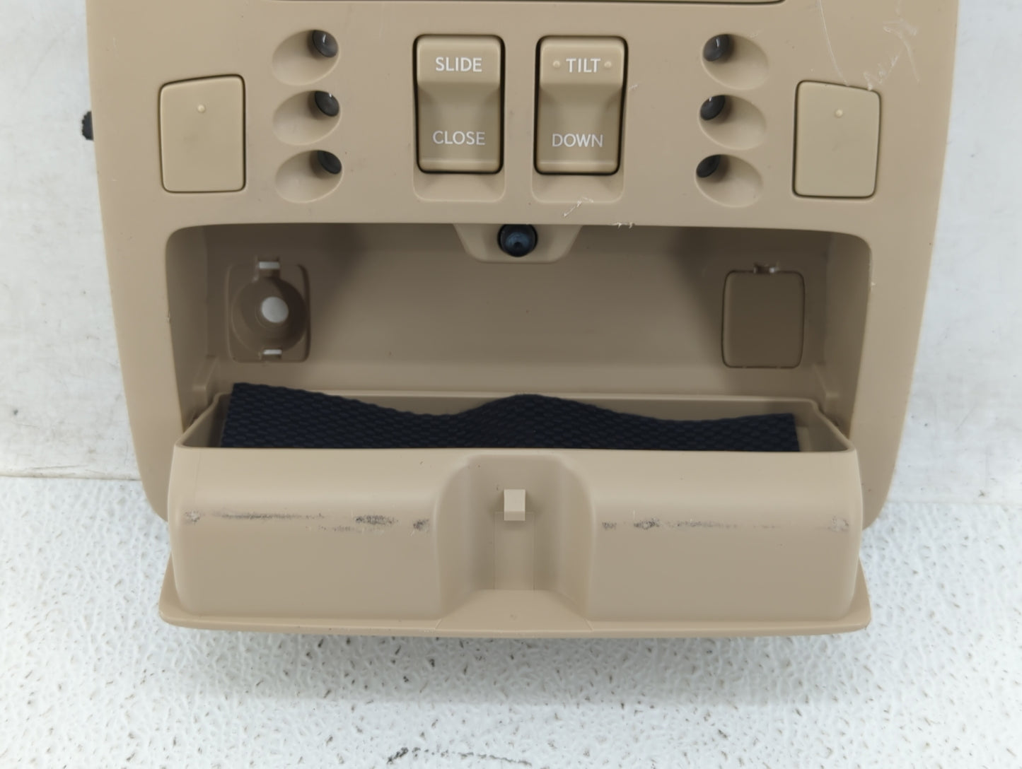 2007 Mercedes-benz E350 Overhead Roof Console Beige - Oemusedautoparts1.com